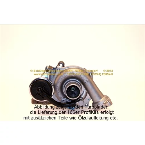 Plniace dúchadlo 166-07040 (SCHLÜTTER TURBOLADER) - obr. 2