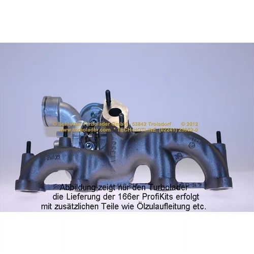 Plniace dúchadlo PRO-00180 (SCHLÜTTER TURBOLADER) - obr. 2