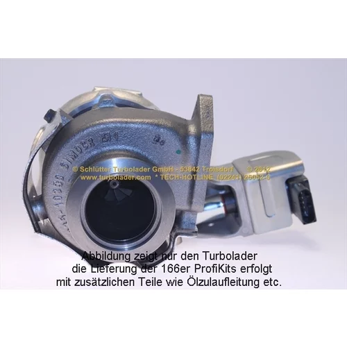 Plniace dúchadlo PRO-05225EOL (SCHLÜTTER TURBOLADER) - obr. 1