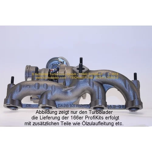 Plniace dúchadlo 166-00290EOL (SCHLÜTTER TURBOLADER) - obr. 4