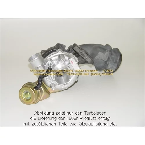 Plniace dúchadlo 166-00450EOL (SCHLÜTTER TURBOLADER) - obr. 2