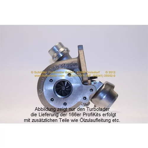 Plniace dúchadlo 166-00955 (SCHLÜTTER TURBOLADER) - obr. 3