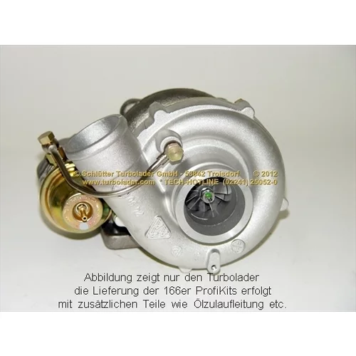 Plniace dúchadlo 166-02190 (SCHLÜTTER TURBOLADER) - obr. 1