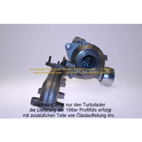 Plniace dúchadlo 166-04011 (SCHLÜTTER TURBOLADER) - obr. 4