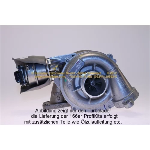 Plniace dúchadlo PRO-00068 D (SCHLÜTTER TURBOLADER) - obr. 3