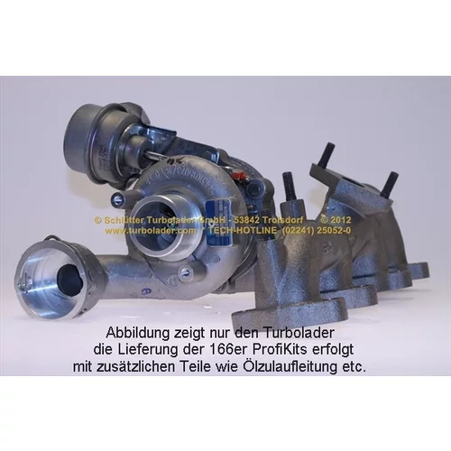 Plniace dúchadlo PRO-00350 (SCHLÜTTER TURBOLADER) - obr. 1