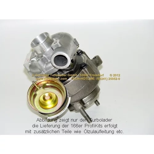 Plniace dúchadlo PRO-04021 D (SCHLÜTTER TURBOLADER) - obr. 2