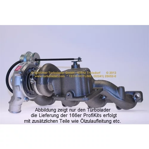 Plniace dúchadlo PRO-05111 (SCHLÜTTER TURBOLADER) - obr. 3
