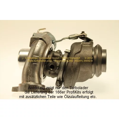 Plniace dúchadlo PRO-05133 D (SCHLÜTTER TURBOLADER) - obr. 2