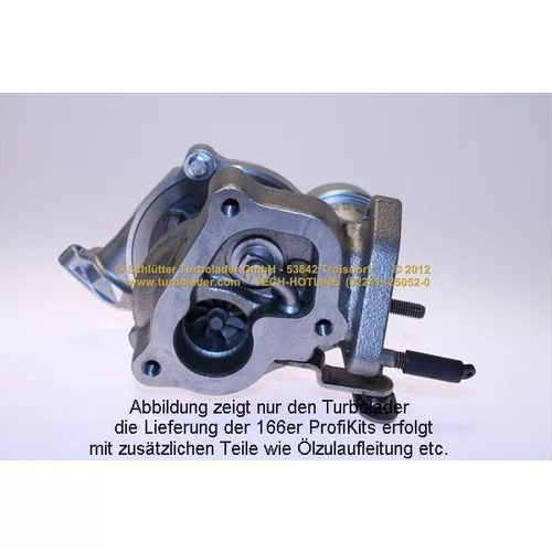Plniace dúchadlo 166-00305EOL (SCHLÜTTER TURBOLADER) - obr. 2