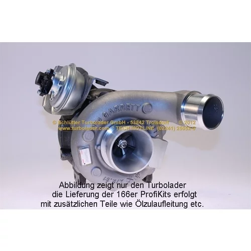Plniace dúchadlo 166-00395 (SCHLÜTTER TURBOLADER) - obr. 1