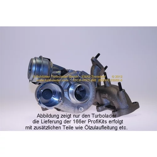 Plniace dúchadlo 166-00420 (SCHLÜTTER TURBOLADER) - obr. 1