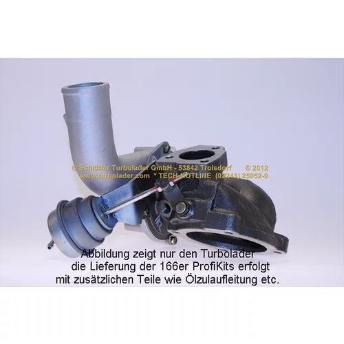 Plniace dúchadlo 166-01020 (SCHLÜTTER TURBOLADER) - obr. 4