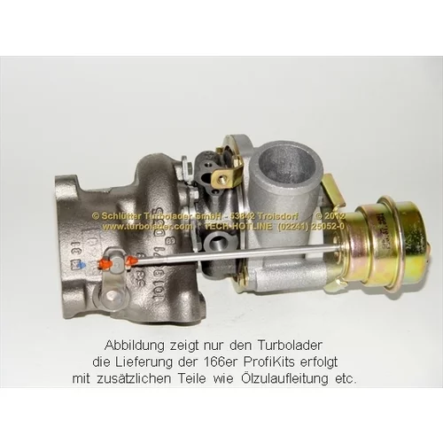 Plniace dúchadlo 166-01130 (SCHLÜTTER TURBOLADER) - obr. 4