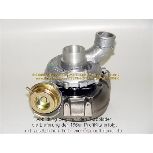 Plniace dúchadlo 166-02030EOL (SCHLÜTTER TURBOLADER) - obr. 1