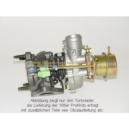 Plniace dúchadlo 166-02350 (SCHLÜTTER TURBOLADER) - obr. 4
