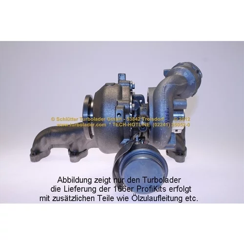 Plniace dúchadlo 166-04010 (SCHLÜTTER TURBOLADER) - obr. 3