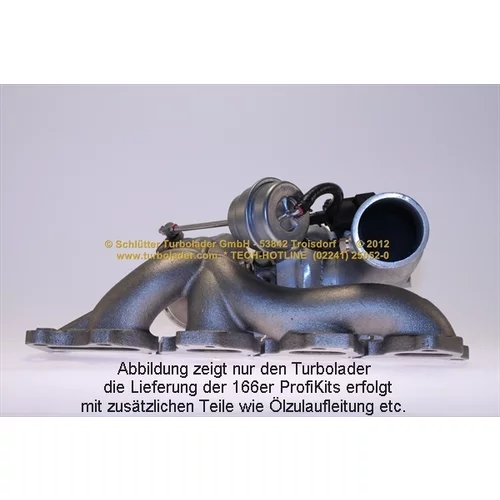 Plniace dúchadlo 166-00196 (SCHLÜTTER TURBOLADER) - obr. 1