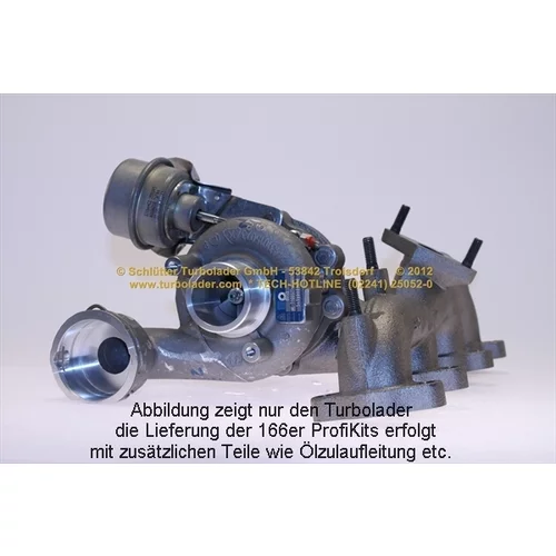 Plniace dúchadlo 166-00280 (SCHLÜTTER TURBOLADER) - obr. 1