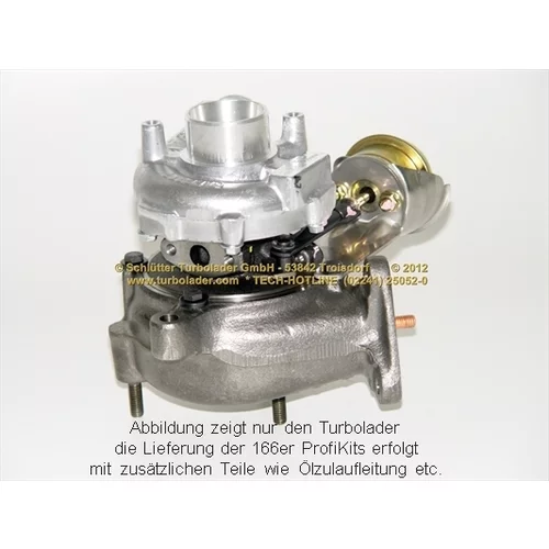Plniace dúchadlo 166-00590EOL (SCHLÜTTER TURBOLADER) - obr. 2
