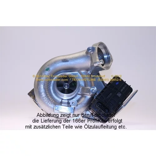 Plniace dúchadlo PRO-03041EOL (SCHLÜTTER TURBOLADER) - obr. 1
