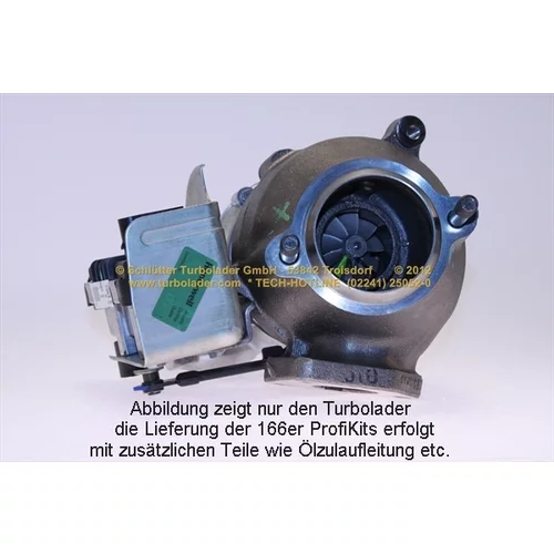 Plniace dúchadlo PRO-04045EOL (SCHLÜTTER TURBOLADER) - obr. 3