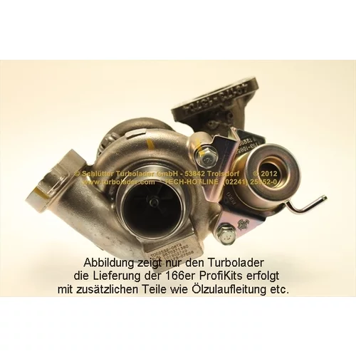 Plniace dúchadlo PRO-05133 D (SCHLÜTTER TURBOLADER) - obr. 3