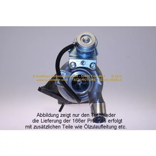 Plniace dúchadlo 166-00045EOL (SCHLÜTTER TURBOLADER) - obr. 1