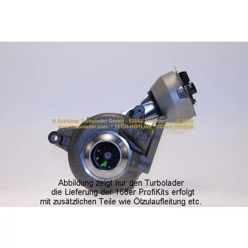 Plniace dúchadlo 166-00145EOL D2 (SCHLÜTTER TURBOLADER) - obr. 2