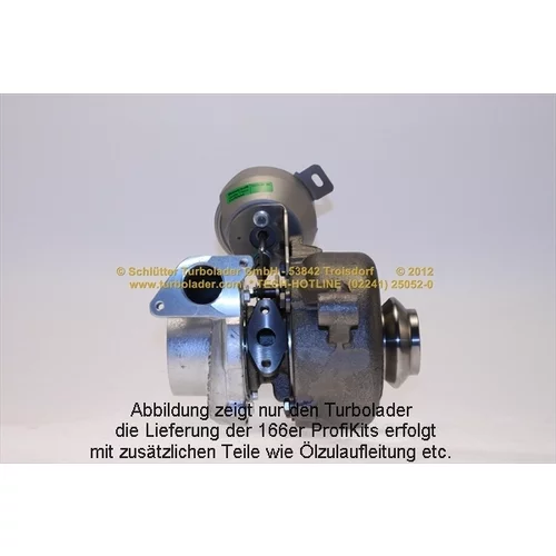 Plniace dúchadlo 166-00145EOL D2 (SCHLÜTTER TURBOLADER) - obr. 3