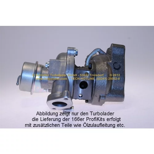 Plniace dúchadlo 166-00305EOL (SCHLÜTTER TURBOLADER) - obr. 3