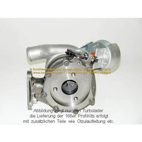 Plniace dúchadlo 166-00365 (SCHLÜTTER TURBOLADER) - obr. 3
