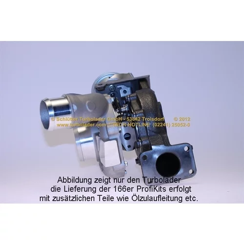 Plniace dúchadlo 166-00395 (SCHLÜTTER TURBOLADER) - obr. 4