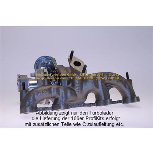 Plniace dúchadlo 166-00420 (SCHLÜTTER TURBOLADER) - obr. 4