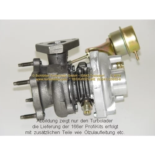 Plniace dúchadlo 166-00540 (SCHLÜTTER TURBOLADER) - obr. 2