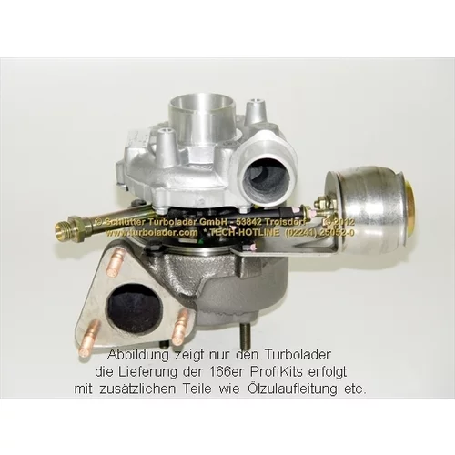 Plniace dúchadlo 166-00550 (SCHLÜTTER TURBOLADER) - obr. 2
