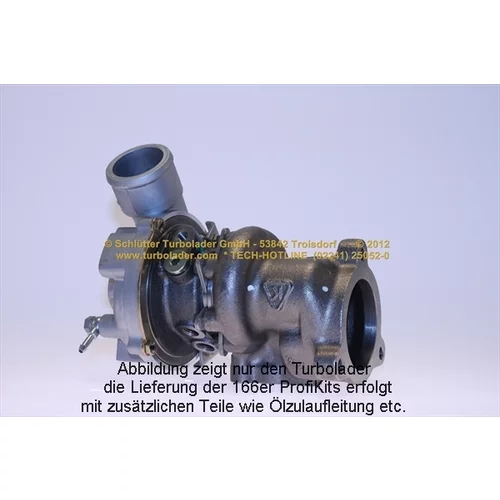 Plniace dúchadlo 166-01060 D (SCHLÜTTER TURBOLADER) - obr. 2