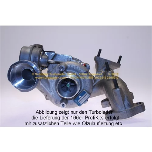 Plniace dúchadlo 166-07030 (SCHLÜTTER TURBOLADER) - obr. 3