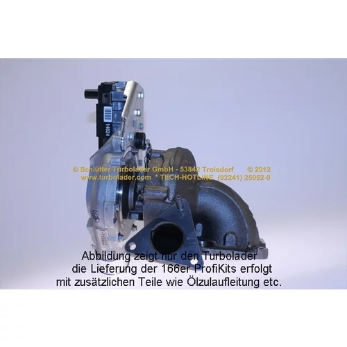Plniace dúchadlo PRO-00055 (SCHLÜTTER TURBOLADER) - obr. 1