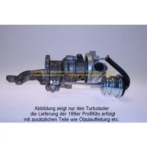 Plniace dúchadlo PRO-00515 (SCHLÜTTER TURBOLADER) - obr. 3