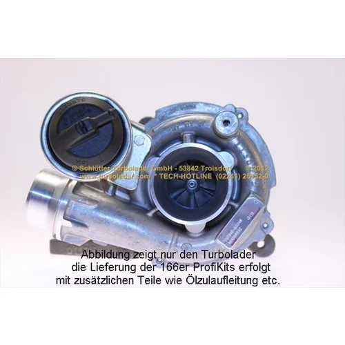 Plniace dúchadlo PRO-00820 (SCHLÜTTER TURBOLADER) - obr. 1