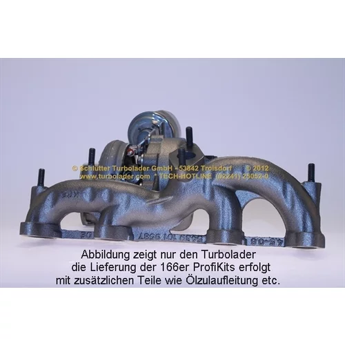 Plniace dúchadlo 166-00280 (SCHLÜTTER TURBOLADER) - obr. 4