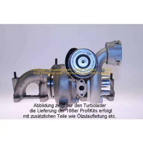 Plniace dúchadlo 166-00320 D (SCHLÜTTER TURBOLADER) - obr. 3