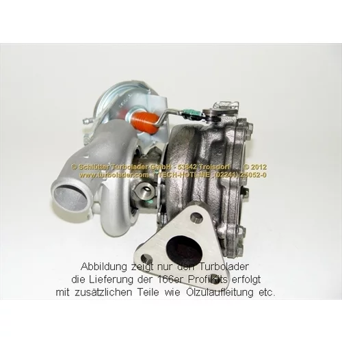 Plniace dúchadlo 166-00365EOL (SCHLÜTTER TURBOLADER) - obr. 4