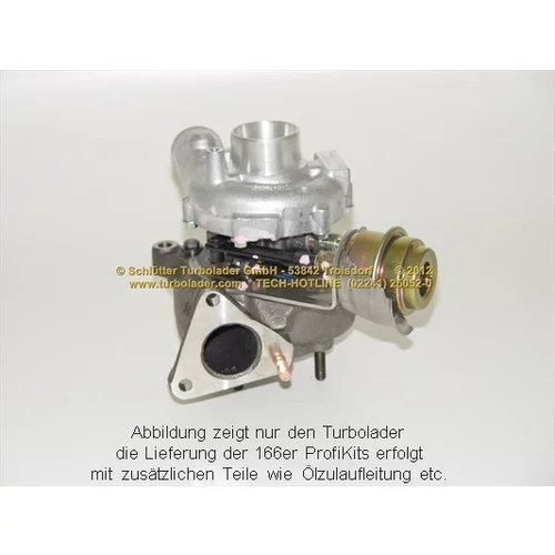Plniace dúchadlo 166-00560 (SCHLÜTTER TURBOLADER) - obr. 3