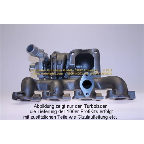 Plniace dúchadlo 166-00730EOL (SCHLÜTTER TURBOLADER) - obr. 1