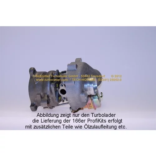 Plniace dúchadlo 166-01100 (SCHLÜTTER TURBOLADER) - obr. 2