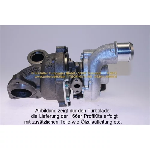 Plniace dúchadlo 166-09015 (SCHLÜTTER TURBOLADER) - obr. 2