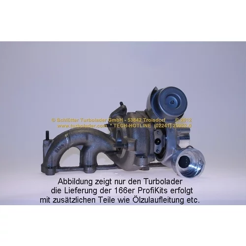 Plniace dúchadlo PRO-00301 (SCHLÜTTER TURBOLADER) - obr. 2