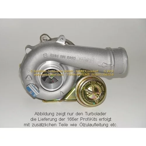 Plniace dúchadlo PRO-01120EOL (SCHLÜTTER TURBOLADER) - obr. 1
